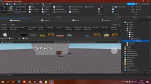 КАК НАПИСАТЬ ТЕКСТ В РОБЛОКС СТУДИО??? - Roblox Studio