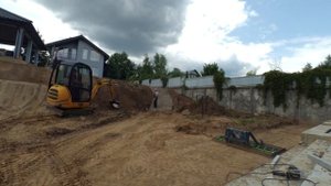 Газон на на склоне