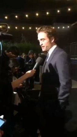 Rob doing interview GOCampaign GOGala