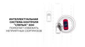 Интеллектуальная система контроля слепых зон в Nissan