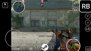 1-м в мире поиграл в релизную Counter-strike 2 с телефона (через Steam Link)