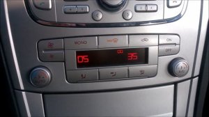 ✔ Ford Mondeo MK4 - how to enter Climatronic diagnostic self-test, view and clean error codes  ✔