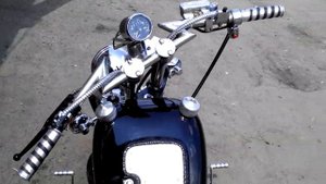 Чоппер из мотоцикла Днепр  ( VAN HELSING )