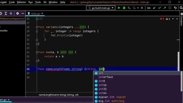 Golang Basic Functions - ULTIMATE Golang Basics Tutorial