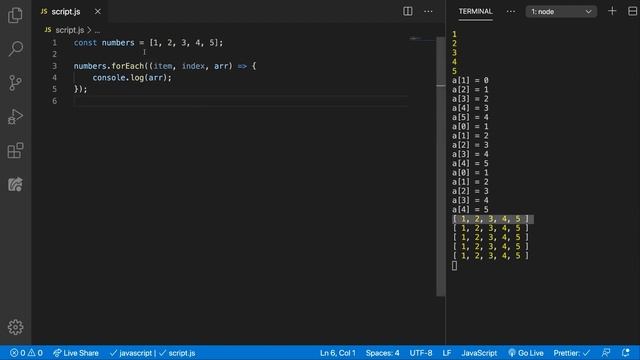 forEach Array Method | JavaScript Tutorial