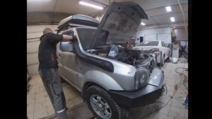 Suzuki Jimny Установка шноркеля