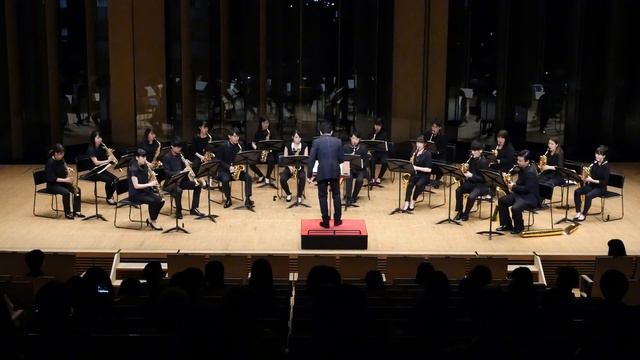 【B12】「新世紀エヴァンゲリオン」より Both of you, Dance Like You Want to Win!【Saxophone Orchestra】 смотреть онлайн