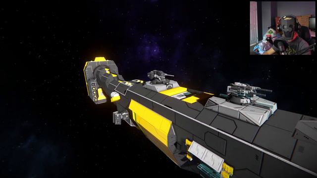 I Made a "DE WALT" SPACE SHIP! | Ship Showcase (Space Engineers)