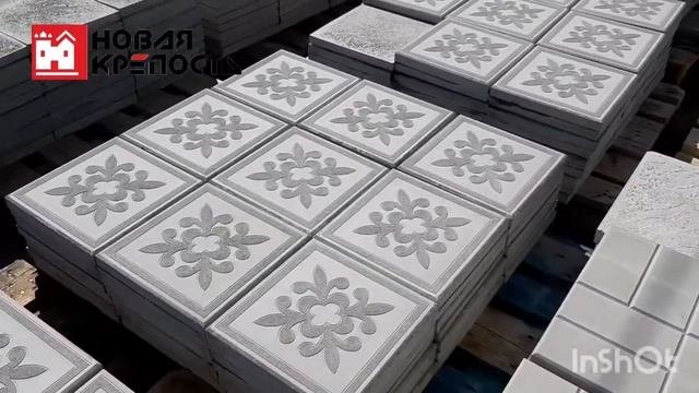 Тротуарная плитка  вибролитая
