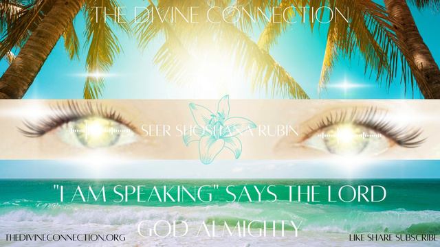 "I AM SPEAKING" SAYS THE LORD GOD ALMIGHTY