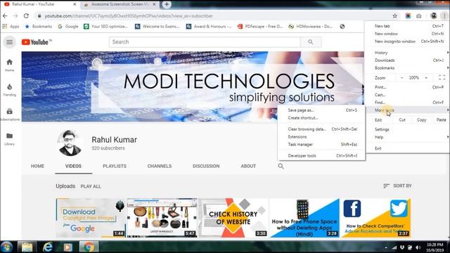 ? Live Proof | How to Take Full Web Page Screenshot or Scrolling Screenshot in Windows/ Mac (Hindi)