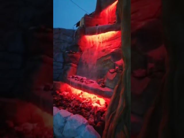 Водопад на  даченочью.. работа мастера Василий Казанцев. #сказочнаямастерскаяколесникова