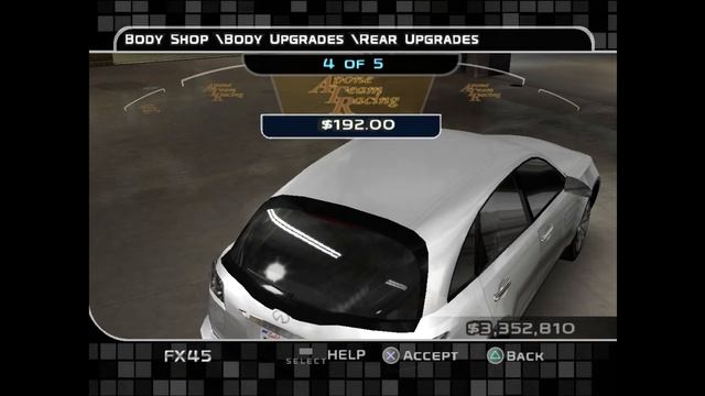 Midnight Club 3. Все кузовные детали для Infiniti FX45 смотреть онлайн