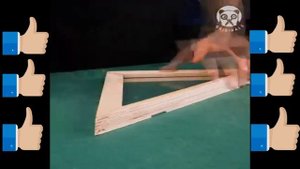 Складная дверь из дерева оригами с чистыми вставками!