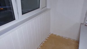 Утепление лоджии 6 кв.м.