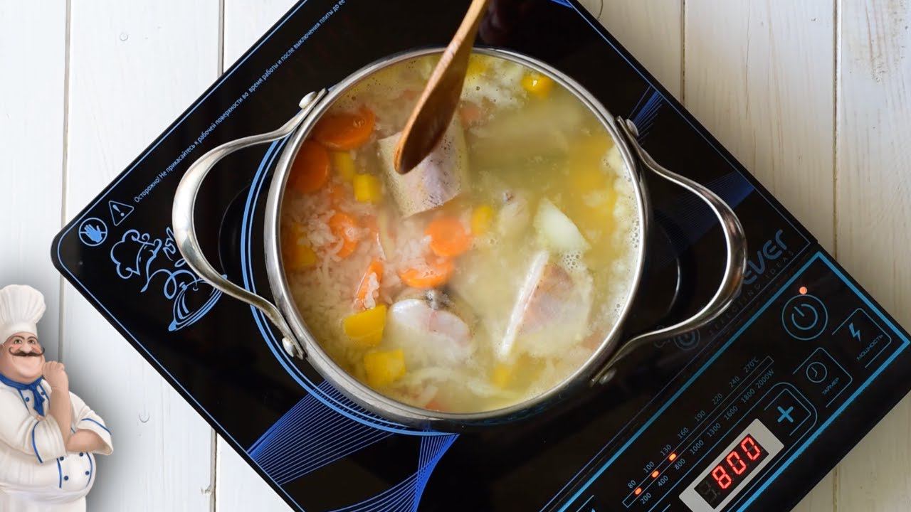 Диетический рыбный суп из минтая. Рецепт вкусного и полезного супчика с рисом и рыбой!