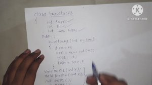 IMPLEMENT TWO STACK IN AN ARRAY|| STACK DATA STRUCTURES|| DSA SHEET