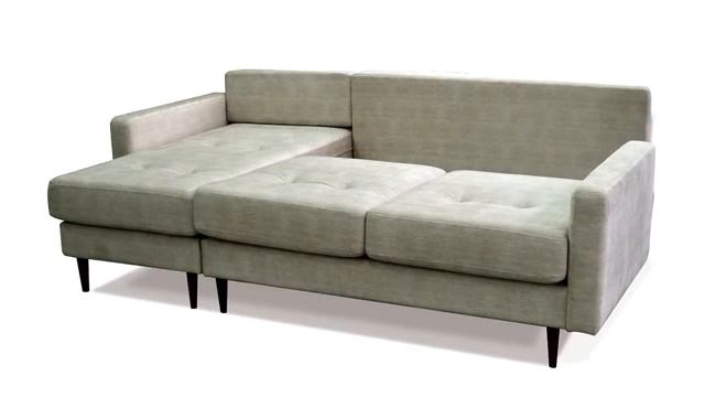 Угловой диван Берген в скандинавском стиле смотреть онлайн