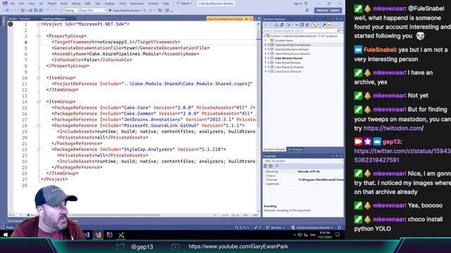 Stream 161 - Working on Cake.BuildSystems.Module - Part 1 смотреть онлайн