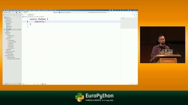 How to embed a Python interpreter in an iOS app - presented by Łukasz Langa смотреть онлайн