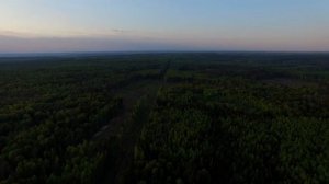 Полёт над дачами в Тихоновой Пустыни Калужской области