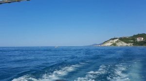 Архипо-Осиповка, прогулка на катере, купание в открытом Черном море