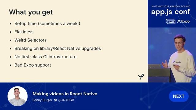 Henry Moulton – React Native end-to-end testing with Maestro смотреть онлайн
