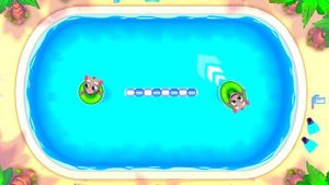 КоТ ТоМ и Друзья Енот продал Аквапарк начинаем Веселиться Игровой Мультик