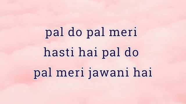 Main Pal Do Pal Ka Shair Hoon Lyrical | Kabhi Kabhie | Amitabh Bachchan, Rakhee | Mukesh | Khayyam