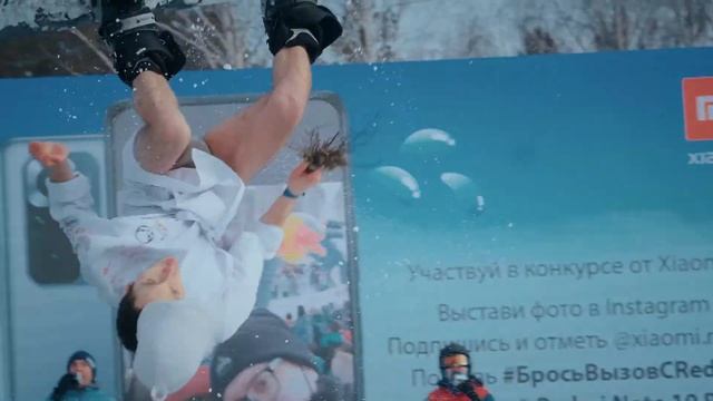Сбор алюминиевых банок на "Red Bull Jump & Freeze " смотреть онлайн