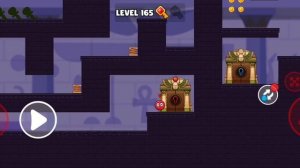 Приключения красного и голубого шарика. Головоломка. Серия 47. Red ball . Видео игры