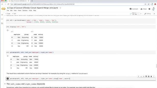 merge() Method to Join Multiple Pandas Dataframes - Beginner Python Pandas Tutorial #7 смотреть онлайн