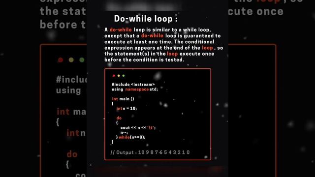 What Are Do-While Loops | Uses Of DO-While Loops | Example | C / C++