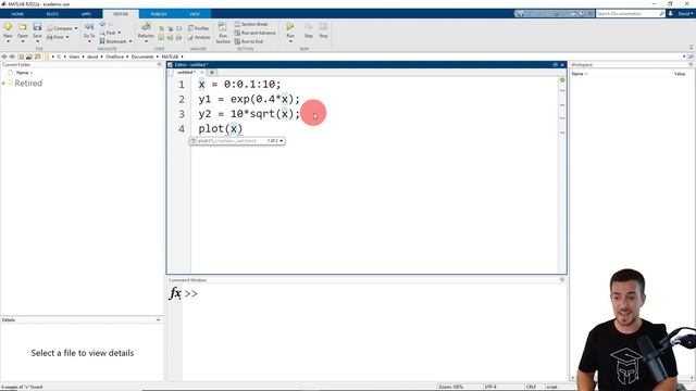 Step-by-Step Guide to Creating 2D Plots in MATLAB
