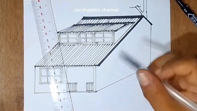 How to draw a Tiny house with loft #house #art #drawing смотреть онлайн