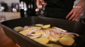 Рецепты для хоспера: Запечённый морской ёрш с картофелем