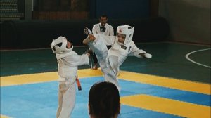 ДОСРОЧНО ударом в голову!!!! Вазари ИППОН Kyokushin karate 極真会