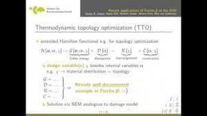 Recent applications of Ferrite.jl at the IKM | Dustin Jantos, et al | FerriteCon 2023