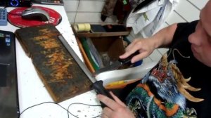 Как заточить керамбит, рекурву и S образный нож