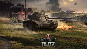 World of Tanks blitz 
Мобильное приложение.
Видос - 2