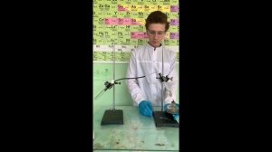 Получение уксусной кислоты (реакция ацетата натрия и серной кислоты)