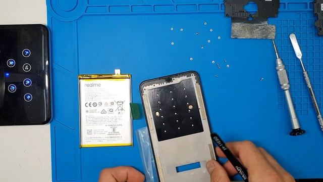 Realme c21| разборка |замена дисплея| вклейка смотреть онлайн