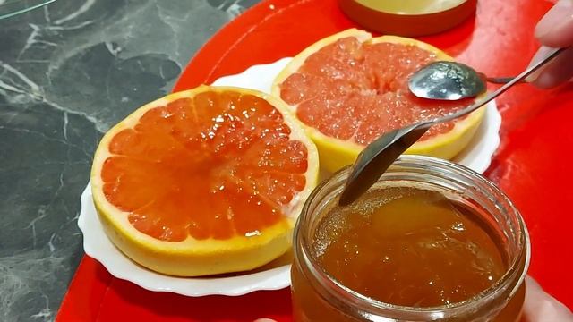 ГРЕЙПФРУТ  экстракт ОТ ВИРУСОВ, БАКТЕРИЙ  ВКУСНО С МЁДОМ