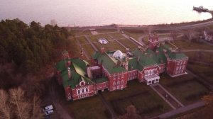 DJI MINI | Шереметевский замок в Юрино с высоты / Sheremetev castle in Yurino from above