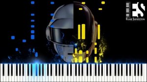 Get Lucky - Daft Punk Tribute (Piano Tutorial) | Eliab Sandoval