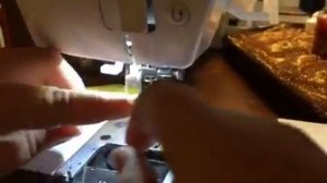 How to thread the Bernette Sublime London 7