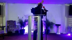 Mervin Mayo sings before He preaches at Truth Ministries in Richmond Va