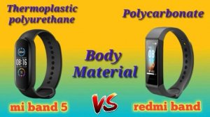 Mi Band 5 vs Redmi Band | Full Comparison