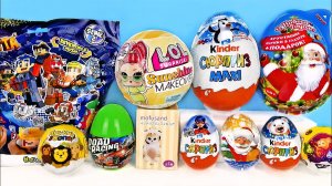 СЮРПРИЗ MIX! LOL Sunshine Makeover, Леди Баг, Машинки, Minecraft, Котики Unboxing Kinder Surprise