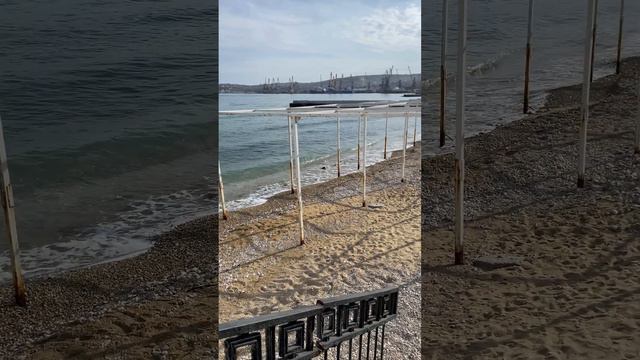 4K A furn February day by the Black Sea - погожий февральский день у Чёрного моря 120224 #GRRG